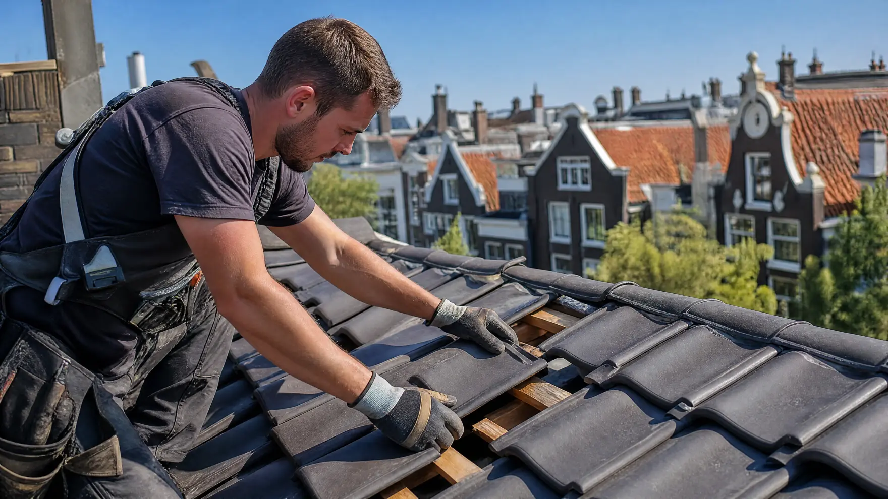 Dakgoot en zinkwerk repareren of vervangen in Nederland